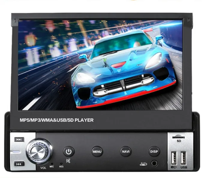 Neuwagen-Automobilautomobilautomobilautomobilautomobilautomat-Ersatzteile kapazitiver Touchscreen MP5 Player 7 Zoll Stretch 1024*600 HD Android tragbar