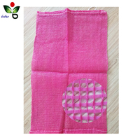 Sac tubulaire en filet de plastique PP de 10 kg pour pommes de terre, plusieurs couleurs - Taille personnalisable et usage agricole