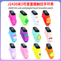 Montre numérique étanche pour enfants, bracelet LED à écran tactile, montre électronique pour enfants, fabrication OEM