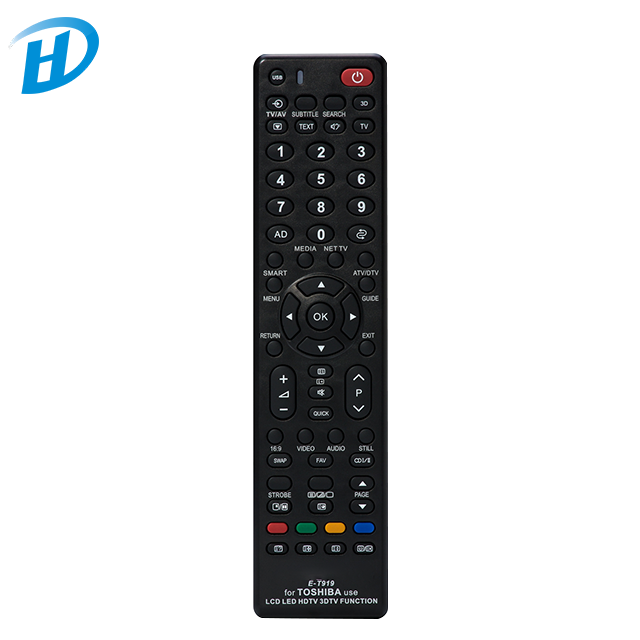 E-T919 Single Brand Universal TV with LCD Remote Controller Replacement TV  Universal TV Remote  Controller Fot toshiba