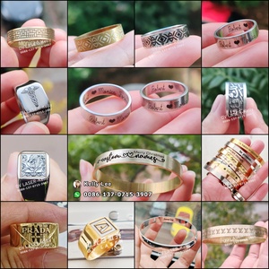 آلة نقش بالليزر الليفي 30 واط 50 واط 60 واط 100 واط لنقش المجوهرات الذهبية والفضية وقطع القلائد والخواتم - Product Image 6