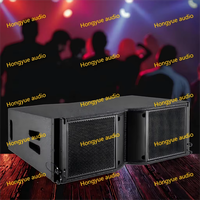 Système audio professionnel de haut-parleurs en ligne à deux voies passifs à double 10 pouces, enceinte de haut-parleurs en ligne T210