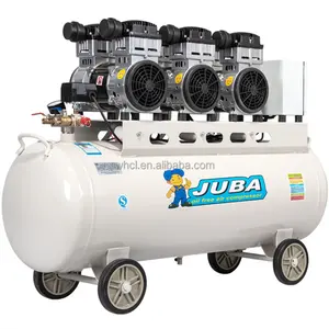 Compressore d'aria senza olio su misura a basso rumore 220V 110V 28.2CFM 6HP 4.8KW 42 galloni