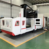 Mesin Permesinan Vertikal HUASHUO 5 Axis VMC1714 CNC 2 Meter Single-column BT50 GSK, Mesin Frais Gantry Tugas Berat