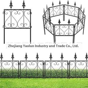 Clôture de jardin en fil métallique PVC antirouille pour commerce électronique transfrontalier Cadre 3D Cour extérieure Paysage <span class=keywords><strong>Terrasse</strong></span> Barrière - Product Image 6