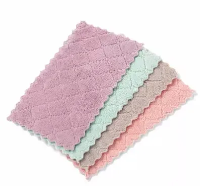 Top clean net eco friendly dish cloth sublimation microfiber cleaning cloth in china kitchen rags