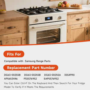 Junta de sellado para puerta de <span class=keywords><strong>horno</strong></span> de 86 pulgadas de largo DG63-00255B - 27 clips, pieza de repuesto para estufa de gas compatible con Samsung - Product Image 6