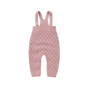 mimixiong OEKO-TEX พร้อมส่งที่กําหนดเองเด็กวัยหัดเดินทารกแรกเกิดทารกถักเสื้อผ้าแขวนเสื้อคลุมหลวมๆชุดจั๊มสูท - Product Image 5