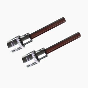 Juego de Destornilladores Eléctricos Hexagonales S2 con Vasos Profundos Cromados de 1/2 Longitud para Mantenimiento, Soporte OEM Personalizable - Product Image 1