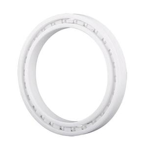 Rodamiento rígido de bolas 6802 con bolas de cerámica de circonia y jaula de PEEK/PTFE 15x24x5mm PEEK / Plástico cerámico completo - Product Image 3