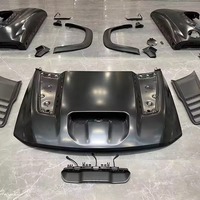 Auto Body Kit Parts Conversion Kit 2013-2018 Ram 1500 2500 Upgrade to 2021 TRX Car Accessories Bumper Headlight for Dodge Parts