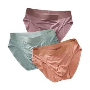 Ropa interior de punto de tiro medio sexy de fabricante OEM para hombres, bragas transpirables de talla grande, tangas y Bóxers de moda, caja de moda - Product Image 3
