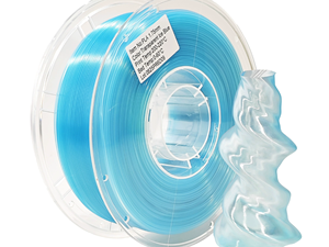 Filamento PETG Transparente PINRUI de 1.75mm para Impresora 3D, Cristalino, 7 Colores Translúcidos, Duradero, Compatible con Bambu Lab y Creality - Product Image 1