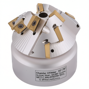 Chamfer Cutter 15-75 Sleeve Shank Insert Milling Tool for Metal Cutting - Product Image 2