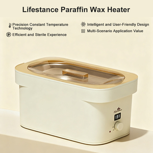 Lifestance Electronic Large Capacity Wax <b>Warmer</b> Heater Home Spa Paraffin Wax Machine for Hand and Foot Moisturizing - Product Image 5