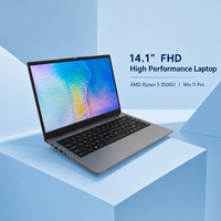 14.1 İnç FHD AMD Ryzen 5 Dizüstü Bilgisayar 8GB RAM 256GB SSD Windows 11 Pro İş Bilgisayarı OEM Toptan