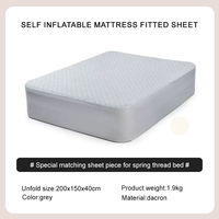 Vente en gros de haute qualité 40cm d'épaisseur double coussin gonflable tapis de couchage de camping matelas gonflable de camping auto-gonflant