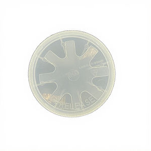 Boîte de transport pour plaques monocouche <span class=keywords><strong>Hinix</strong></span> de 1 pouce de diamètre - Recyclable - Utilisation optique - Comprend un couvercle et un ressort - 10 ensembles/paquet - Product Image 3