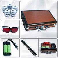 Pointeur laser bleu longue portée 3000 mètres, stylo haute puissance, jouet pour chat, charge USB, corps en aluminium, pile AA