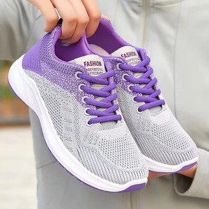 Chaussures de sport légères et respirantes pour femmes, tendance et sûres, style course et marche, décontractées, automne/printemps - Product Image 6