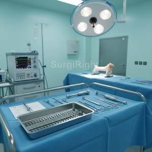10 Unidades Taladro Óseo Manual de Acero Inoxidable de 150 mm Instrumento Quirúrgico Ortopédico Veterinario Certificado CE ISO13485 por SurgiRight - Product Image 3