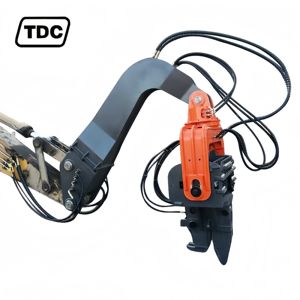 Martillo Vibratorio Hidráulico para Excavadora Tedy, Perforador de Tablestacas de Alta Frecuencia para un Trabajo de Hincado Rápido y Preciso - Product Image 3