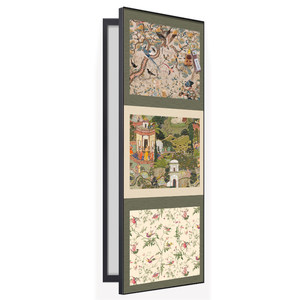 <span class=keywords><strong>Miroir</strong></span> de maquillage LED pleine longueur pour entrée, avec <span class=keywords><strong>porte</strong></span> rabattable, dissimulé, mural, style français vintage, cristal, pour mariage, tactile invisible - Product Image 3