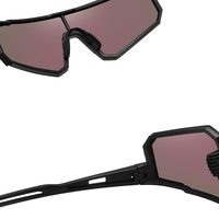 Gafas de Sol Deportivas Polarizadas con Protección para los Ojos, para Ciclismo, Conducción, Actividades al Aire Libre, para Hombre y Mujer, Montura Grande, Gafas de Sol Modernas