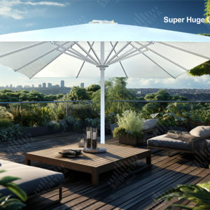 <span class=keywords><strong>Sombrilla</strong></span> <span class=keywords><strong>de</strong></span> aluminio enorme impermeable para exteriores para jardín, <span class=keywords><strong>playa</strong></span>, hoteles, parques, uso, para dosel, Gazebo, pérgola - Product Image 1