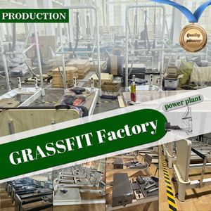 Grassfit M6HT Studio alta calidad aluminio pilates reformer Core bed reformer con <span class=keywords><strong>torre</strong></span> blanco y negro - Product Image 6