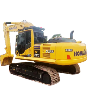 รถขุดตีนตะขาบ Komatsu PC220 22T มือสอง นำเข้าจากญี่ปุ่น เครื่องจักรหนักสำหรับงานเหมืองและงานก่อสร้าง พร้อมใบรับรอง CE - Product Image 1