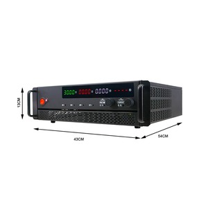 MYAMI-Rectificador de cargador de batería ajustable, fuente de alimentación de CC programable digital, ajustable, 100V, 10A, 20A, 30A, 60A, laboratorio, 3U - Product Image 2