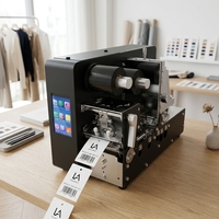 No Plate Needed Digital Garment Tag Printer Clothing Tag Printer With 180 Degree Automatic Paper Feeding for Clothing