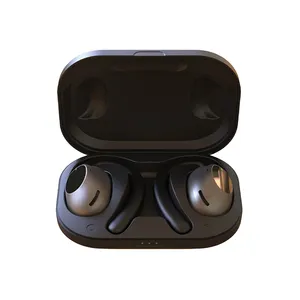 New product Ruizu F66 Bluetooth 5.3 Headphones Wireless Earphones Waterproof EarHook Sport Touch Control Game Headset With Micro