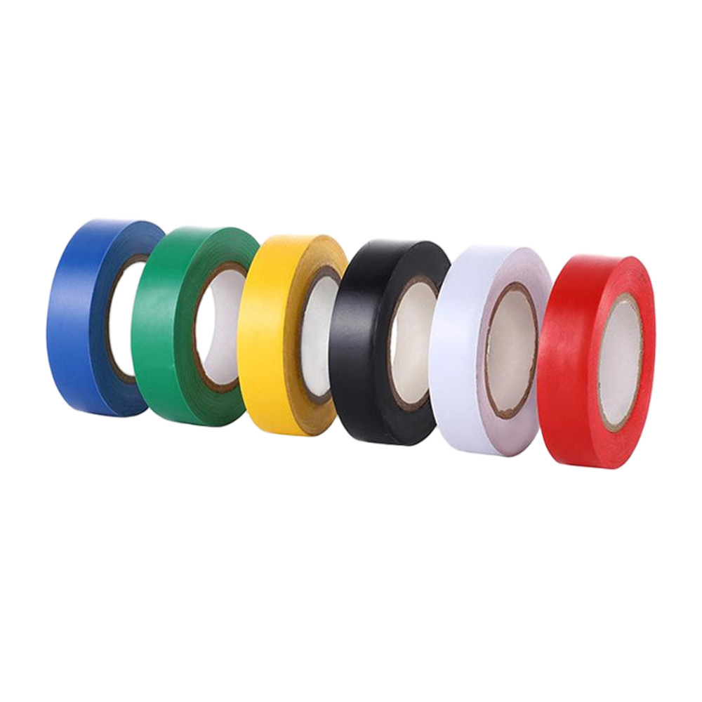 PVC Electrical Tape Blue Green Yellow Black White Red
