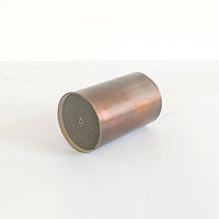 Convertisseur catalytique à trois voies pour moto à haut rendement énergétique 100/200/300/400/600 CPSI avec revêtement Pt Pd Rh