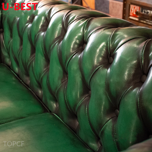 U-BEST Divano Chesterfield Trapuntato di Design, Set di Mobili per Soggiorno - Product Image 5