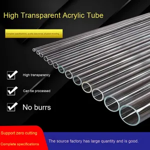 Naxilai Acrylique <span class=keywords><strong>Tube</strong></span> Od14mm Id10mm Très Transparent 3-1500mm Acrylique Tubes Rond <span class=keywords><strong>Plexi</strong></span> Verre Creux <span class=keywords><strong>Tube</strong></span> PMMA Tuyau - Product Image 2