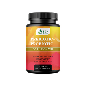 Private Label Prebiotic Probiotic Capsules with Strengthens Microbiome Lining Probiotics Support a Balanced Gut Microbiome - Product Image 1