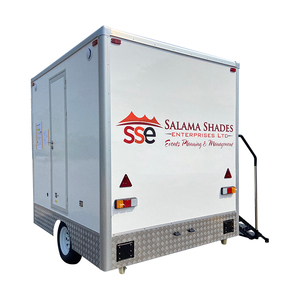 Nouvelle Arrivée - Remorque de Toilettes Mobiles Préfabriquées de 2,5 m, Style Chinois, pour Usage Public Extérieur et Appartements - Product Image 1