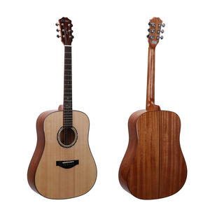 <span class=keywords><strong>Chitarra</strong></span> Acustica Artigianale Osten di Alta Qualità, 41 Pollici, 6 <span class=keywords><strong>Corde</strong></span>, Tutto in Legno Massello, Top in Abete Massello, Manico in Mogano Massello - Product Image 2