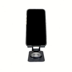 Support pliable en alliage d'aluminium pour téléphone et tablette, rotation à 360 degrés, réglage de la hauteur à 180 degrés, gain de place, 10 pouces, modèle 2025 - Product Image 5
