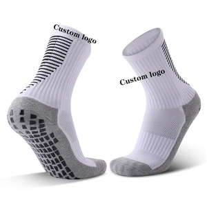 Football Round Silicone Suction Cup Grip Anti Slip Soccer Socks Sports Men Custom Baseball Rugby Compression Socks