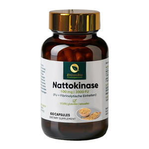 Beste Naturals 100Mg <span class=keywords><strong>Nattokinase</strong></span> Capsules Natuurlijke Natto Extract <span class=keywords><strong>Supplement</strong></span> Voor Volwassenen - Product Image 4