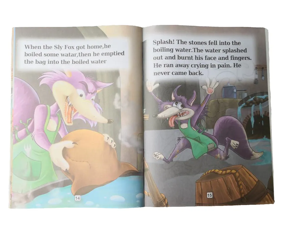 Wholesale Print Low Price Hardcover Children English Sleep Story Books Cartoon Story Fairytale Story Books