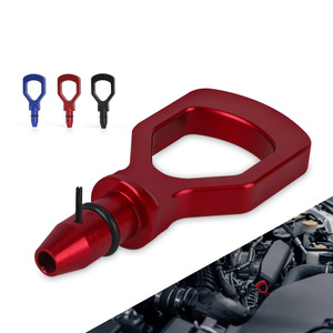 Car Oil Dipstick Handle Aluminum Alloy Red Blue Black Universal Fit For Engine Inspection Tools YC102031 - Product Image 1