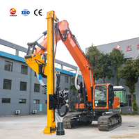 Foreuse DTH adaptée aux excavatrices hydrauliques, équipement de forage de roche pour carrières et mines en ciel ouvert