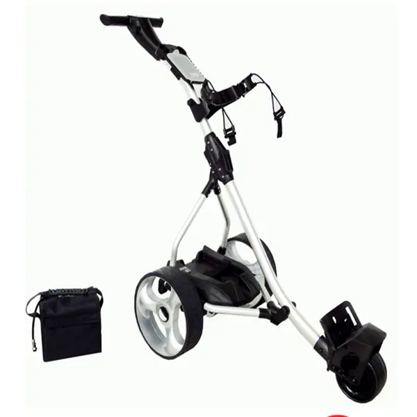 Popular Germany Style Unbranded Aluminum Follow Me Auto Control Golf Electric Trolley Remote