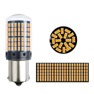 Ampoule de feux arrière de voiture ADT 18W 2100LM 144 LED DC 12V SMD-3014 1156, clignotant, feu de recul, feu de jour, feux de circulation, clignotants - Product Image 5