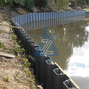 PVC-schaalwand, vinyl schaalwand, zeewering, Z&U type PVC vinyl schaalwand voor getijdenwering, golfbrekers, keermuren - Product Image 6